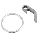 1 Pcs Titanium alloy mini bottle opener can opener stainless steel key clasp ME