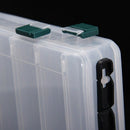 27*18*4.7CM Double Sided High Strength Transparent Visible Plastic Fishing  S5Y2
