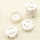 10Pcs eu power socket mains plug cover baby child safety protector guard M&