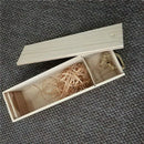 Red Wine Bottle Wooden Packing Box For Hampagne Flute Special Wooden Gift W