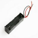 10Pcs Black Holder Case For AA With Wire Leads Plastic Battery Storage Box