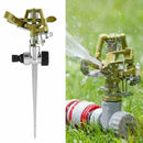 Water Sprinkler Garden Lawn Impulse Metal Spike Grass Degree 360 smoothlgse Z2I1