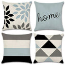 Pillowcase Super Soft Home Decor 4 Piece Set 45 X 45 Cm