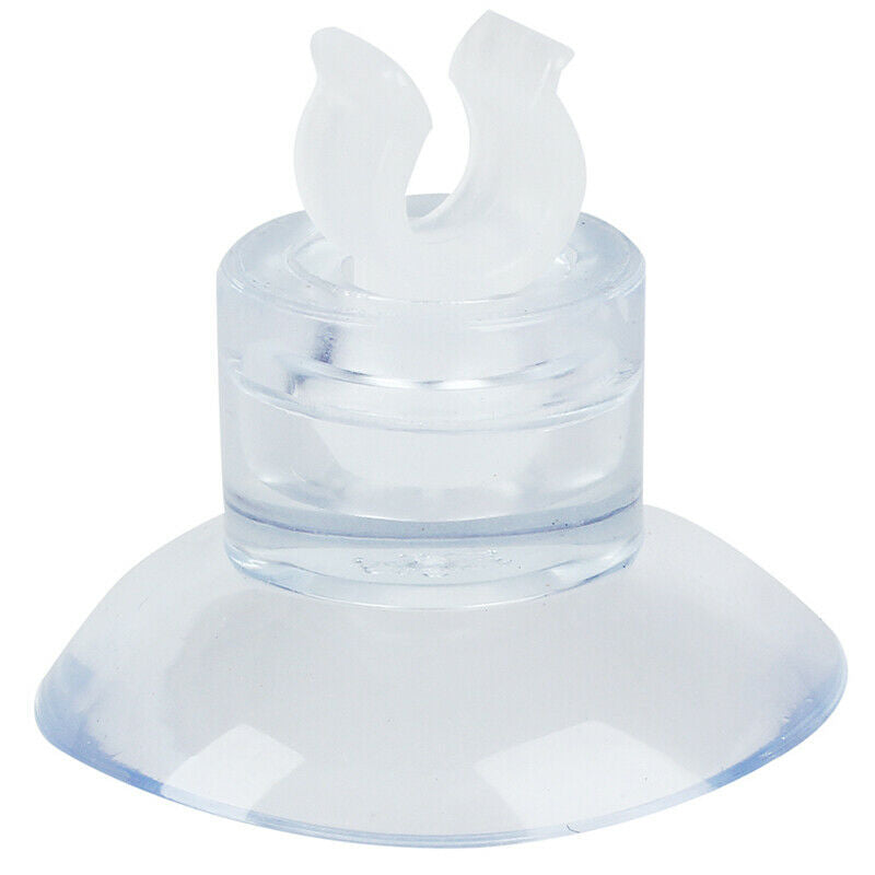 10 Pcs Aquarium Clear Suction Cup Airline Tube Holders Clips Clamps J9P4
