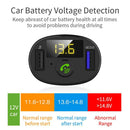 QC3.0 Wireless Bluetooth Car USB Charger Transmitter Handsfree MP3 Radio Adapter