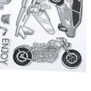bus car transparent clear silicone stamp for diy scrapbooking photo decoratio OZ