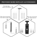 153pcs Carrying Case Professional Link Pin Watch Repair Kit Tools Spring Bar