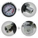 3PCS HVLP Spray Gun AIR REGULATOR -PRESSURE GAUGE Auto Paint