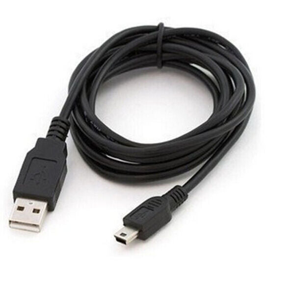 1m USB 2.0 A Male to Mini 5 Pin B Data Charging Cable Cord Adapter DS PC CAMERA