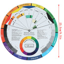 Professional Tattoo Nail Pigment 12Color Three-tier Wheel Paper Card SuppJ Gw