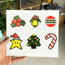DIY Christmas Kids Round Diamond Stickers Full Drill Diamond Painting Kits