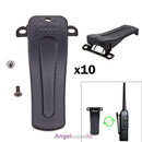 10x Belt Clip for Retevis H777 for BaoFeng BF-666S 777S BF-888S 2-Way Radio
