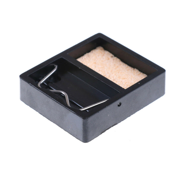 Soldering Iron Gun Stand Holder Support Station Metal Base With Solder Sponge JR