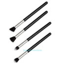 4Pcs Makeup Cosmetic Brushes Tool Eyeshadow Powder Foundation Blending Brush
