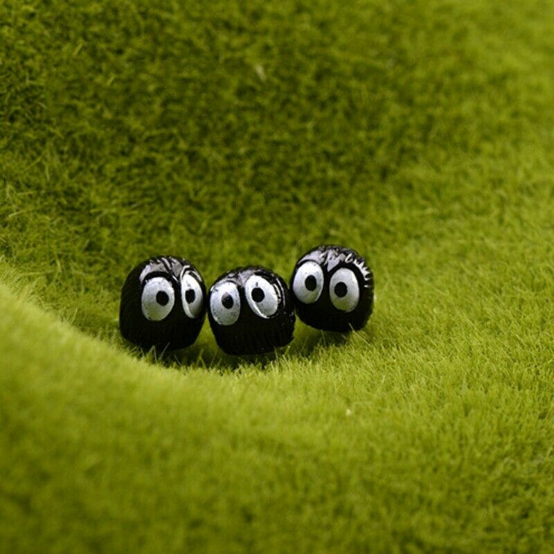 Micro-Landscape Black Coal Briquettes Diy Black Material Decorative Miniatu