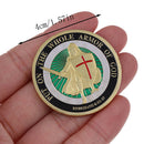 1PC Put On the Whole Armor Of God Commemorative Challenge Coin Collection Gi-OZ