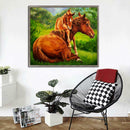 5D DIY Horse Embroidery Diamond Painting Decor Cross Stitch Rhinestones Kit