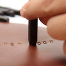 1 Set Numbers Steel Metal Die Leather Stamp Punch Tool Case Kit Craft 3Mm