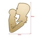 Mother/s kiss Metal Cutting Dies Stencil Scrapbooking Embossing Craft Decor Gift