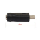 DC Power Adapter Type-C USB Male to 5.5x2.1mm Female Jack Hubs for Laptop PC