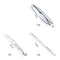 Seafood Crackers Picks Spoons Stainless Steel Crab Peel Shrimp Tool Lobster U2J2
