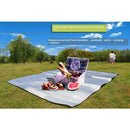 Outdoor Camping Sleeping Mattress Mat Waterproof Aluminum Foil Pad 2x2m