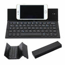 Folding Keyboard,Portable Ultra-thin Wireless BT Keyboard Aluminum Alloy wi