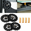 4PCS Upgraded Big Hand Twist Leveling Nut+4PCS Hot Bed Compression Springs