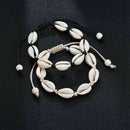 4X(Anklets For Women Shell Foot Jewelry Summer Beach Barefoot Bracelet AnklY9C8)