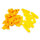 10Pcs 44mm Grilled Gasket Protection Tire Changer Bird Head Remover Pad