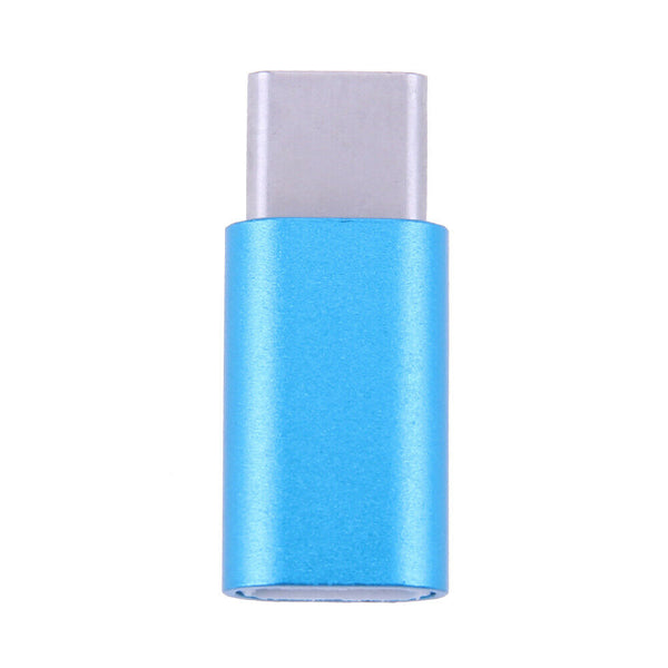 Micro Android Female to USB3.1 Type-C Male Adapter Converter (Random Color) #JT1