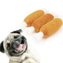 Pet dog puppy toys chicken legs design small dogs chew squeak plush sound to BX