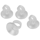 4 Pieces Aquarium Air Line Hose Holder Suction Cups 30mm Soft Plastic C2V1