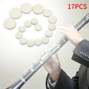 17pcs Sealing Clarinet Pad Woodwind Instrument Parts Universal Tuning Musical