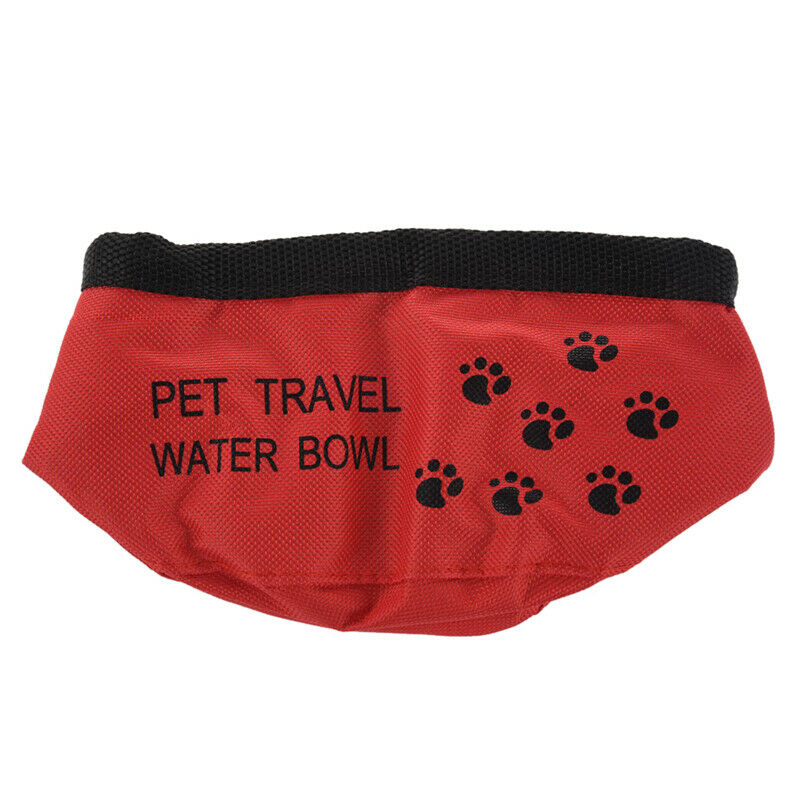 8inch Fold Up Travel Dog Water Drinking Bowl