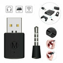 Wireless Earphones Headset Dongle USB Adapter Receiver for Playstation 4 PS4