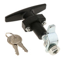 Truck Cap Topper Complete Toolbox Cabinet T-Handle Garage Lock Set with 2 Keys