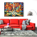 Paint By Numbers Dazzling Eiffel DIY Digital Oil Painting Canvas Picture