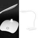USB Rechargeable Reading Light 14 LED 3 Modes Sensor Bed Lamp Desk Table Z3G7