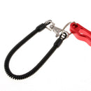 Red Fishing Pliers Line Cutter Split Ring Tools with Sheath and Lanyard