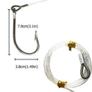 6 pcs 9 Inch Saltwater Fishing Lures Trolling Lures for Tuna Marlin Dolphin