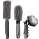 Car Wheel Cleaning Brush,2 Pcs Tire Rim Scrub Brush And 1 Pcs Fiber Wheel R
