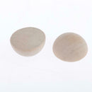 Wood Ball - 20PCS Unfinished Wooden Balls, Mini Half Round Craft Balls for DIY