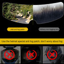Anti Fog Film Patch Transparent For Helmet Visor Universal Motorcycle Shield