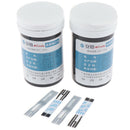 Diabetic Code Blood Glucose Test Strips 50pcs + Test Paper 50pcs Lancets Needl^