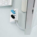 4-Port USB 2.0 Multi HUB Splitter Aluminum Adapter LOT Speed Hig TF PC K2M3