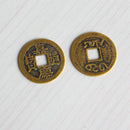 Wise Feng Shui Coins 1.00" 2.3cm Lucky Chinese Fortune Coin IChing Set TEES
