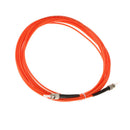 16ft ST-ST Fiber Patch Cord Jumper Cable Simplex Multimode ST to ST