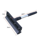 Extendable Rubber Window Cleaning Squeegee & Sponges for Windshield