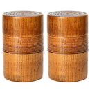 Wooden Tea Pot Handmade Kung Fu Tea Set Portable Travel Tea Storage Candy N